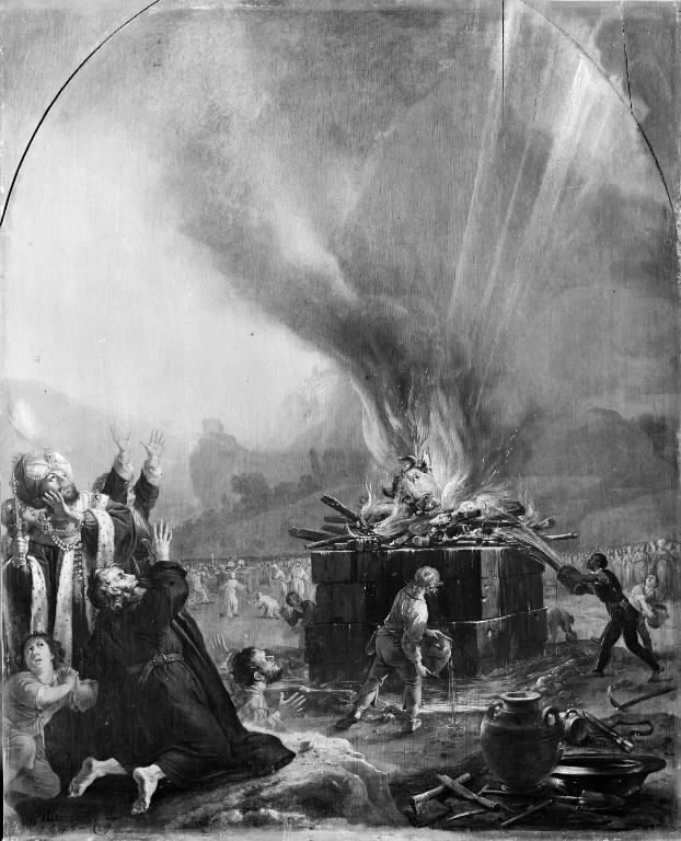 Il sacrificio di Elia - Statens Museum for Kunst
